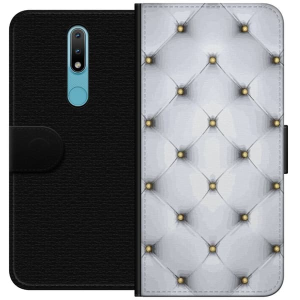 Plånboksfodral till Nokia 2.4 med Fancy