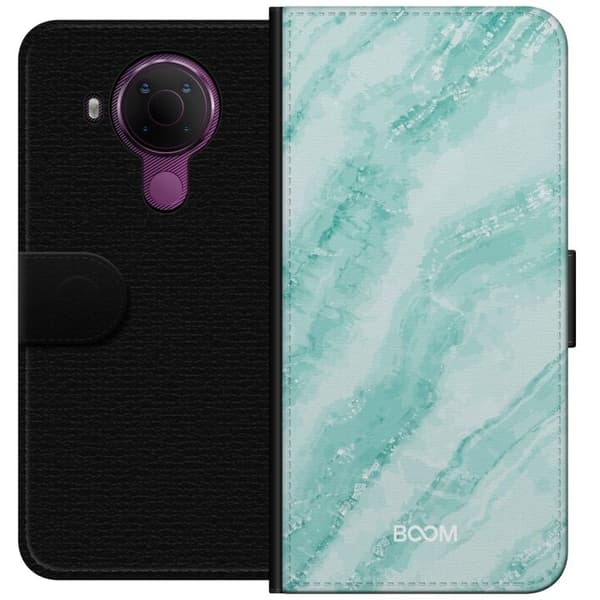Pungcover til Nokia 5.4 med Mint Marble