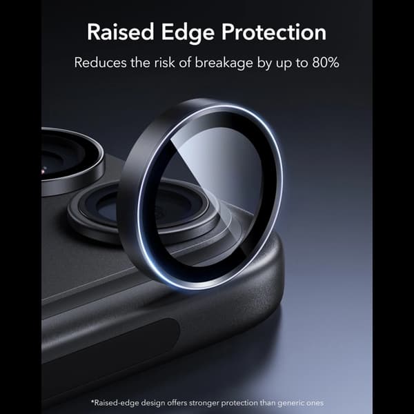 [2-pak] ESR Hærdet Glas Kamerabeskyttelse til iPhone 18 Pro/18 Pro Max Armorite