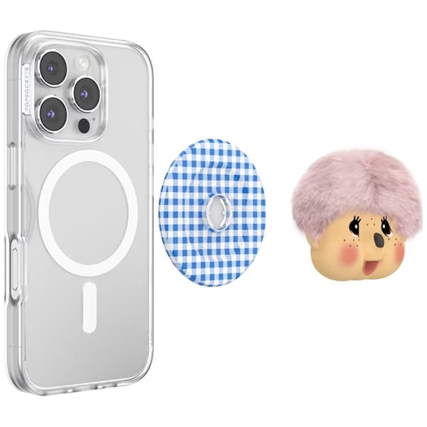 PopSockets MagSafe PopGrip Monchhichi og Stativ