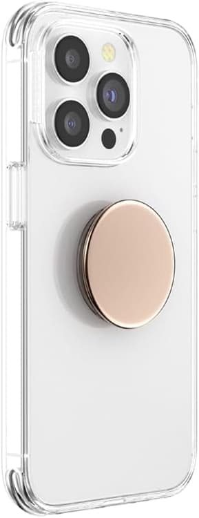 PopSockets Aluminium Latte Pop-up Holder og Stativ - Beige