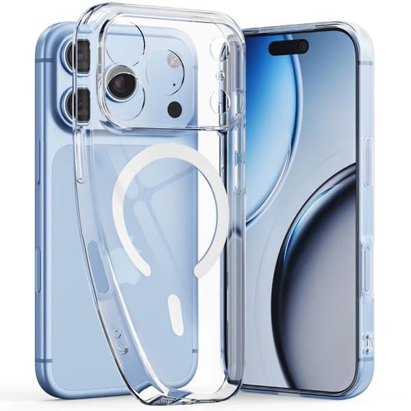 Tech-Protect Mobilskal till iPhone 18 Pro Max/17 Pro Max Magsafe Flexair - Clear