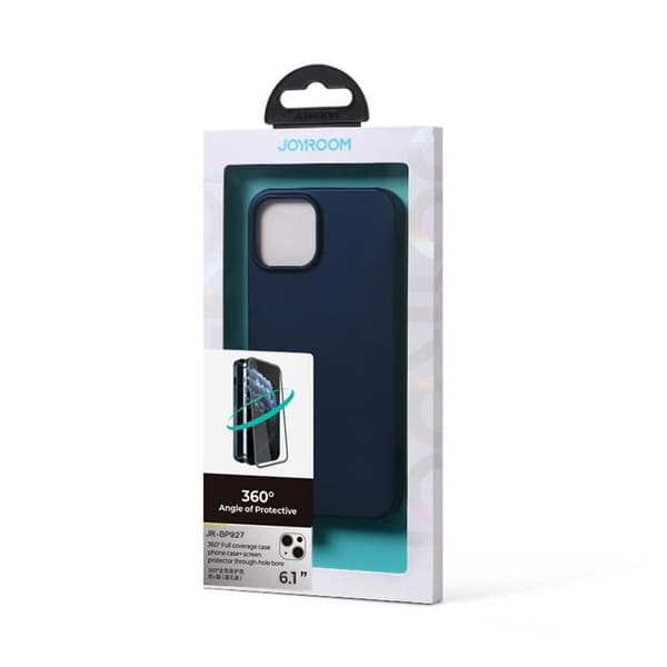 Joyroom iPhone 13 Etui 360 Fuld - Blå