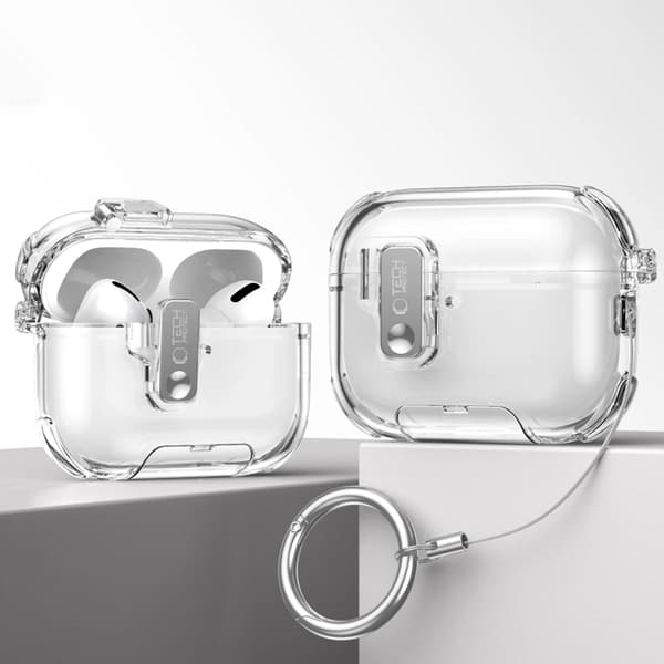 Cover Tech-Protect til Apple Airpods Pro 3 Bounce Pro - Lavendel