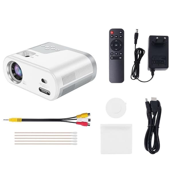 Hoco Projektori Android-ohjelmistolla Wi-Fi Bluetooth 720P DT2