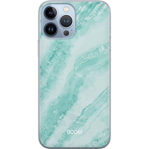 Telefontaske til Apple iPhone 13 Pro Max med Mint Marmor
