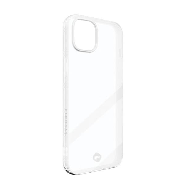 FORCELL F-PROTECT Long Lasting thin case for IPHONE 15 Plus transparent