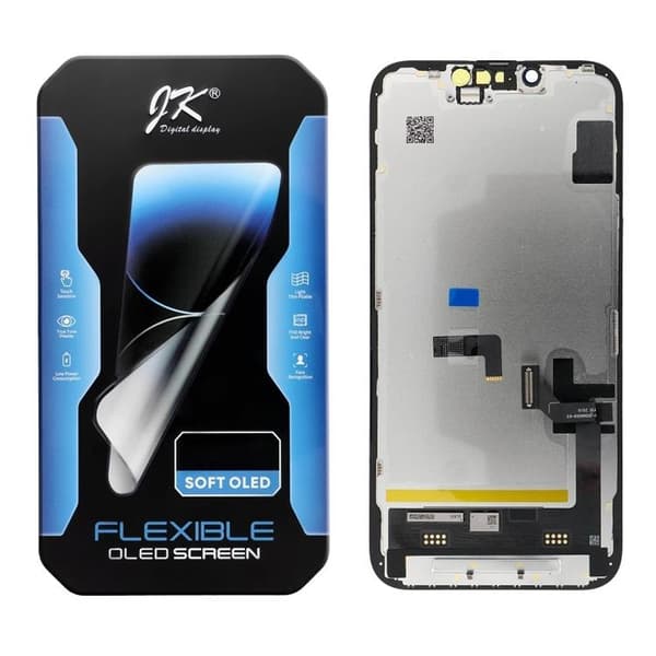 JK iPhone 16e Skärm med LCD-display SOFT OLED Byt IC