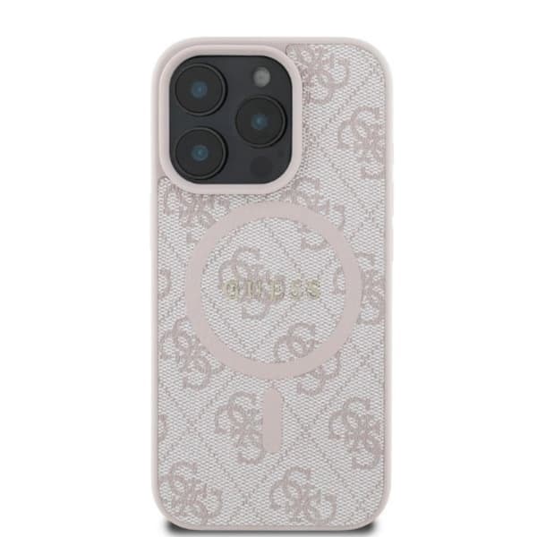 Guess telefontaske til iPhone 16 Pro Max Magsafe 4G Ring Klassisk logo