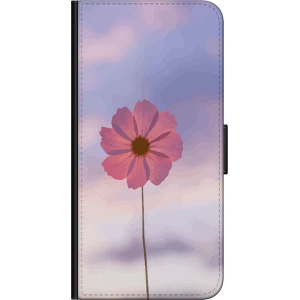 Plånboksfodral till Huawei P40 lite E med Rosa blomma
