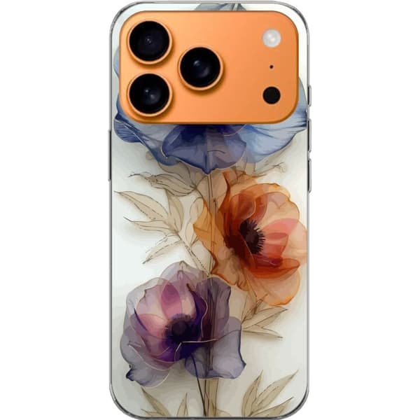 Mobilskal till Apple iPhone 17 Pro med Silkesblommor