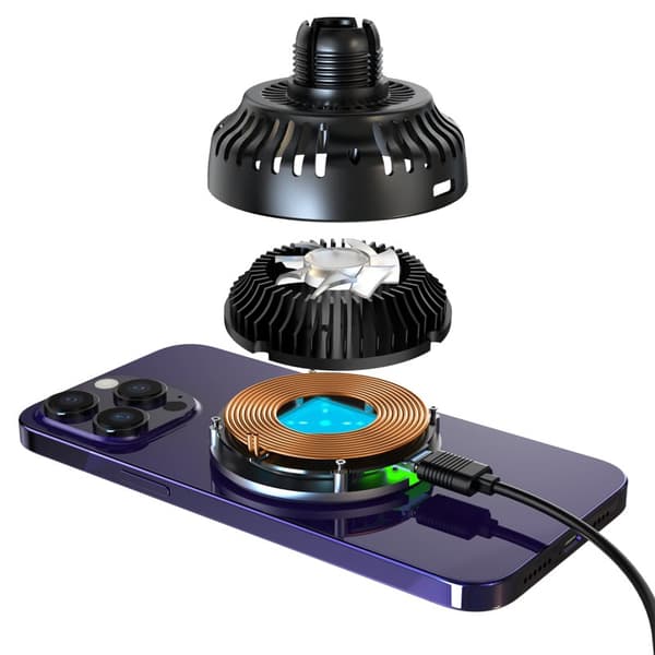 FIXED MagCool 15W Telefonholder til ventilationsgitter
