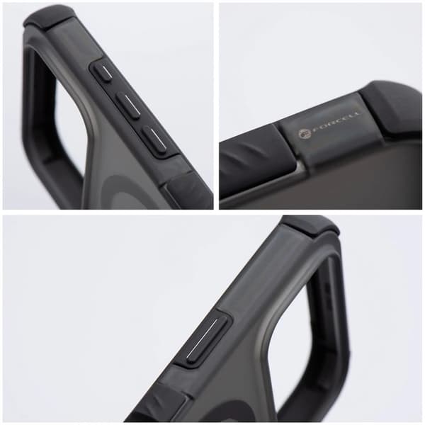 Forcell Mobilskal Magsafe För iPhone 17 BumperX - Svart