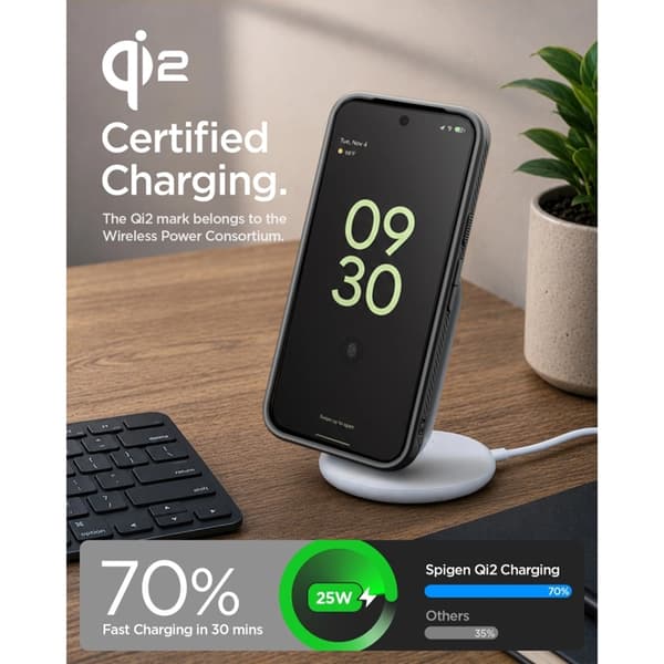 Spigen Mobilcover Til Google Pixel 11 Magsafe Liquid Air - Mat Sort