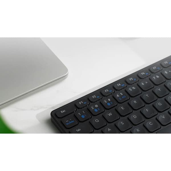 RAPOO Tastatur E9800M Multi-Mode Trådløs Mørkegrå