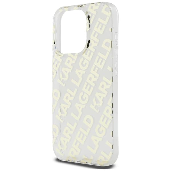 Karl Lagerfeld iPhone 15 Pro Taske MagSafe IML Fullover Guld