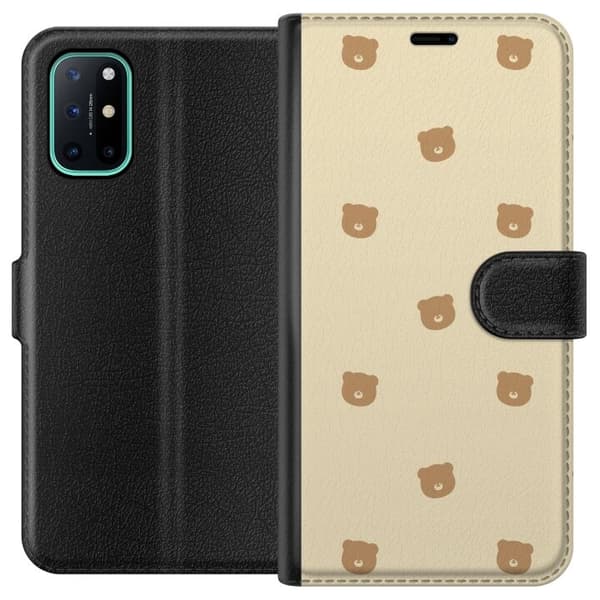OnePlus 8T tegnebog med bjørnemønster