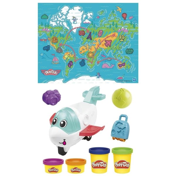 PLAY-DOH Starter Set Airplane Explorer Playset