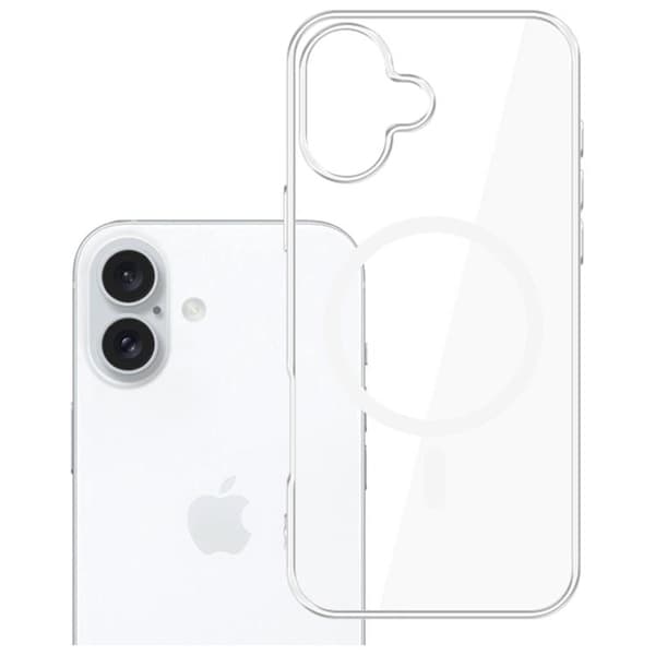 3MK Mobilskal till iPhone 17 MagSafe - Clear