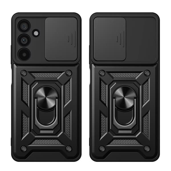 Tech-Protect telefontaske til Galaxy A37 5G Camsheild Pro - Sort