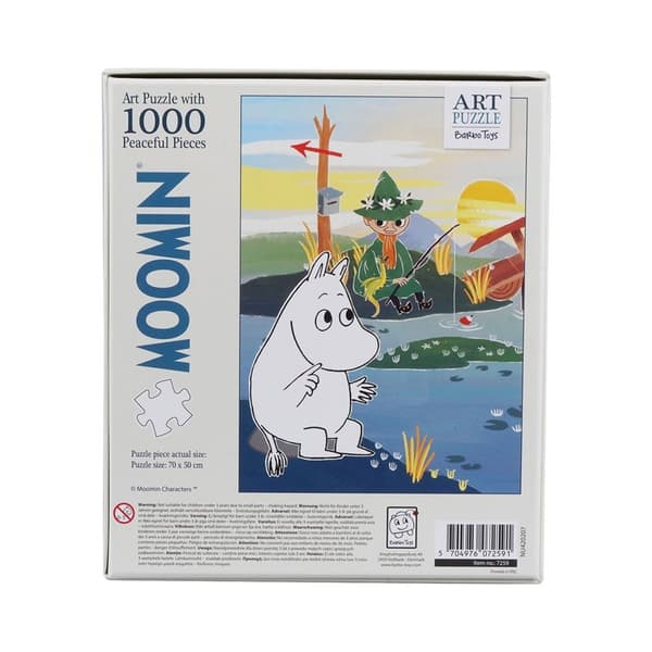 MOOMIN Pussel 1000 Pcs Art Puzzle On Bridge