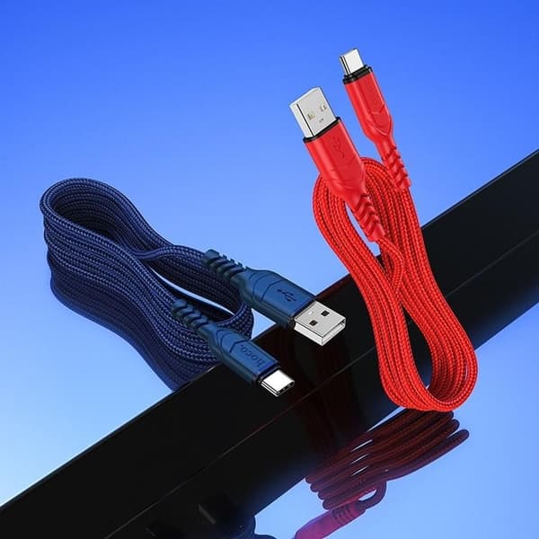 HOCO USB-A til USB-C kabel QC 3A X59 1 m blå