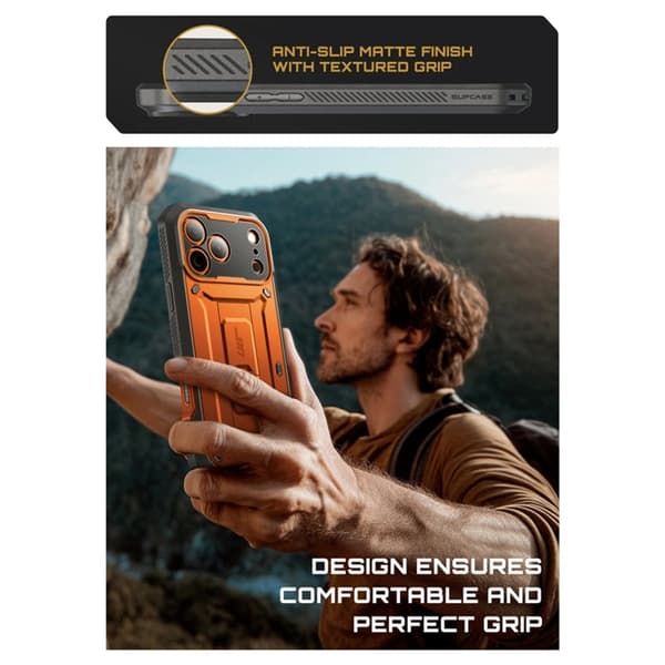 Supcase Mobilskal till iPhone 17 Pro Max UB Pro - Coral
