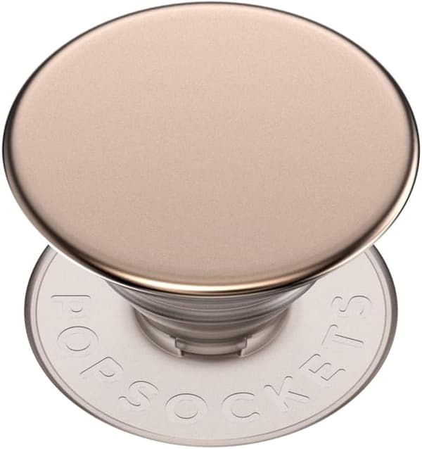 PopSockets Aluminium Latte Pop-up Holder og Stativ - Beige
