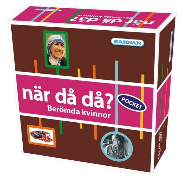 EGMONT Spel När Då Då?-pocket Berömda Kvinnor (SE)