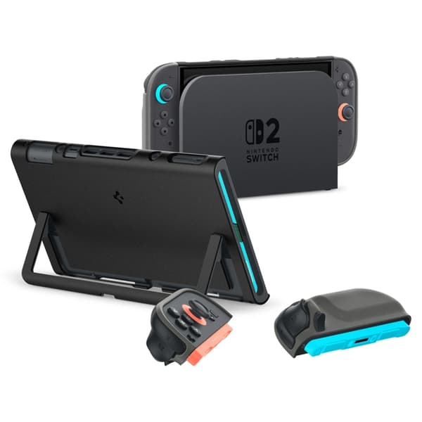 Spigen Nintendo Switch 2 Etui Nano Pop - Sort Sesam