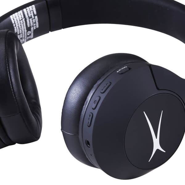 ALTEC Børneøretelefon ANC Trådløs 2in1 On-Ear Sort