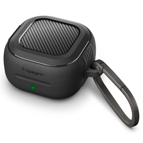 Spigen-kuori Galaxy Buds 4/4 Pro Rugged Armor - Mattamusta