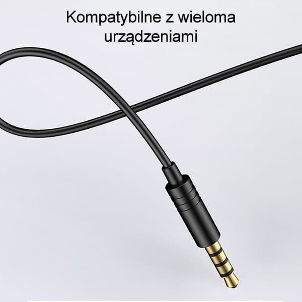 AWEI L3 Hörlurar stereo 3,5mm - Svart