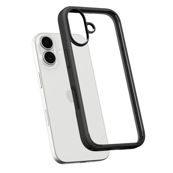 Spigen Telefontaske til iPhone 17 Ultra Hybrid - Mat Sort