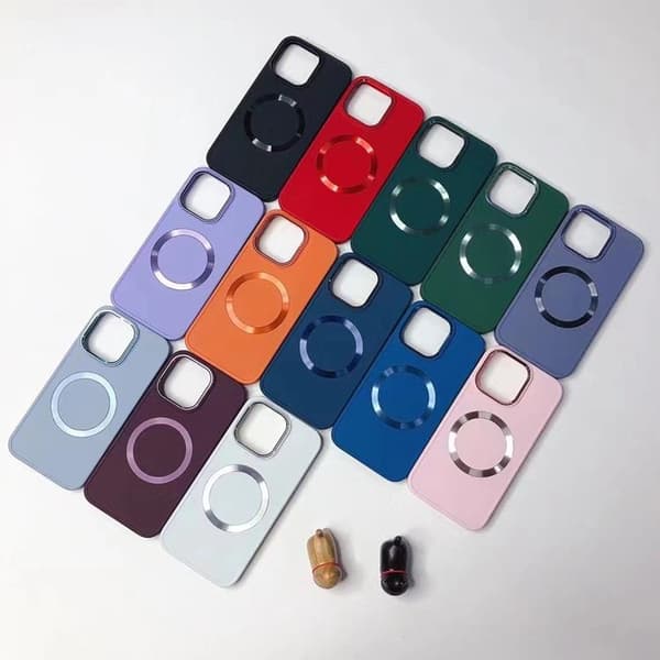 BOOM iPhone 14 Plus Etui Magsafe Flydende Silikone - Grøn