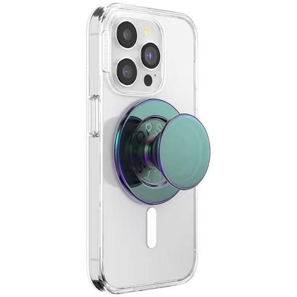 PopSockets MagSafe Pop-up-pidike ja jalusta Round Nightshade Opalescent