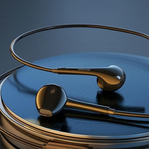 AWEI PC-7 Hovedtelefoner Stereo 3.5mm - Sort