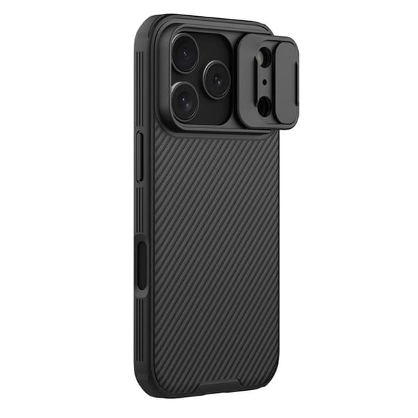 Nillkin Mobilcover til iPhone 17 Pro Max MagSafe CamShield Pro - Sort