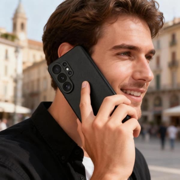 Tech-Protect Pung Taske Til Galaxy S26 Ultra Smart - Mat Sort