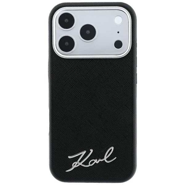 Karl Lagerfeld Mobilskal För iPhone 18 Pro/17 Pro Magsafe Saffiano Small Script