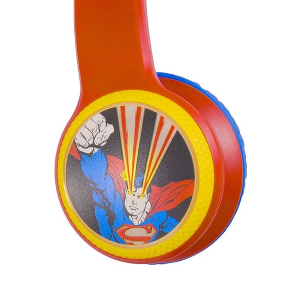 SUPERMAN Hörlur Trådlös LED On-Ear