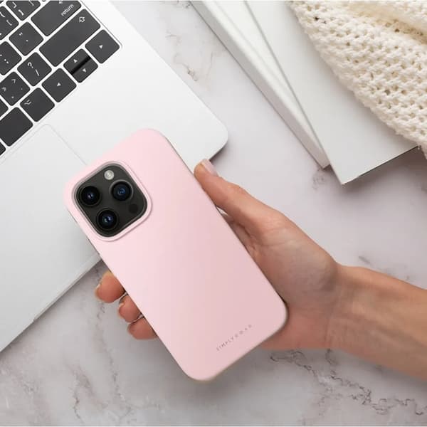 Mobilskal till iPhone 16e Cloud Skin - Ljusrosa