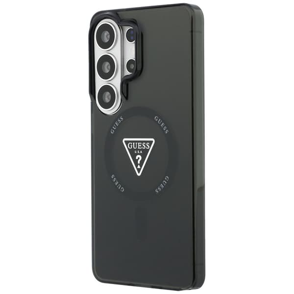 Guess Mobilcover Til Galaxy S26 Ultra MagSafe IML Gradient Triangle - Sort