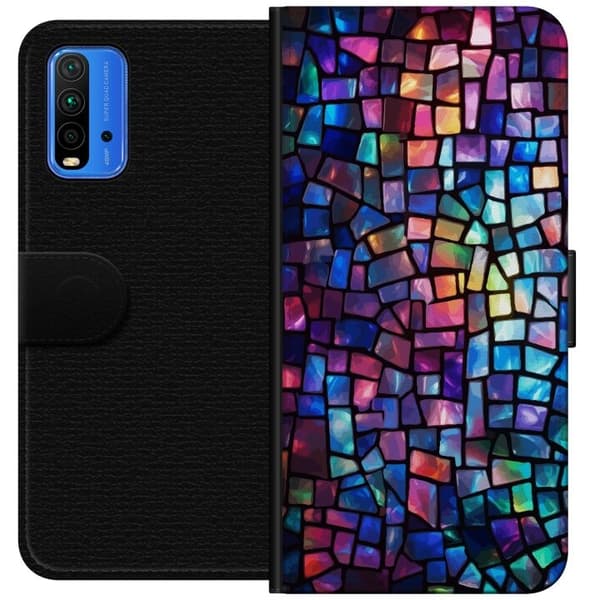 Plånboksfodral till Xiaomi Redmi Note 9 4G med Disco