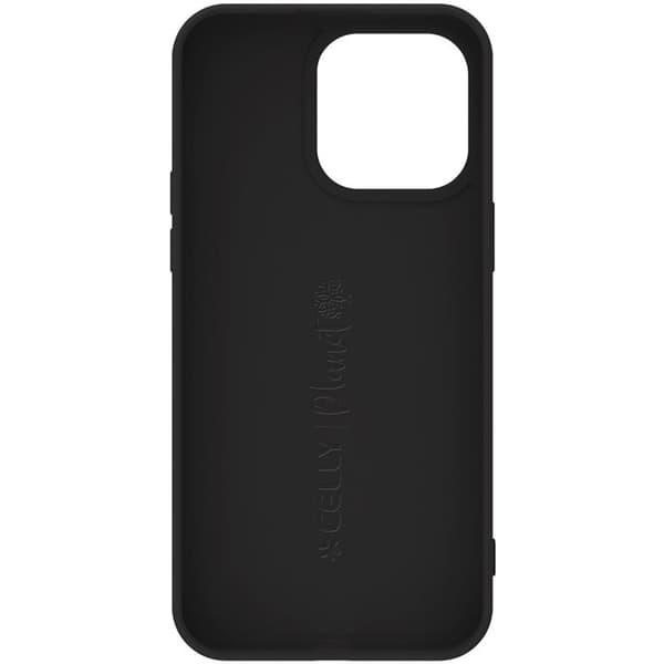 Celly Telefontaske til iPhone 15 Pro Planet Soft TPU - Sort