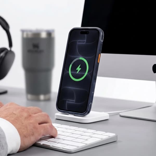 Tech-Protect Mobilskal För iPhone 18 Pro/17 Pro Magsafe Magair CC - Djupblå