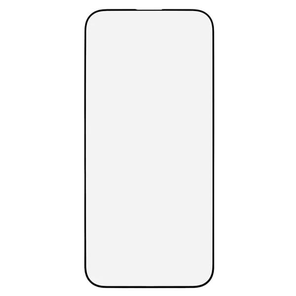 iPhone 16 Pro Karkaistu lasinen näytönsuoja 5D Full Glue - Musta