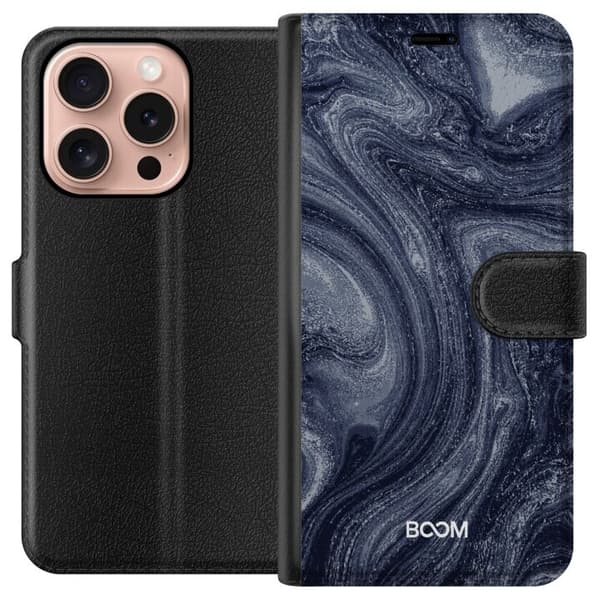 Plånboksfodral till Apple iPhone 16 Pro med Midnight Stone