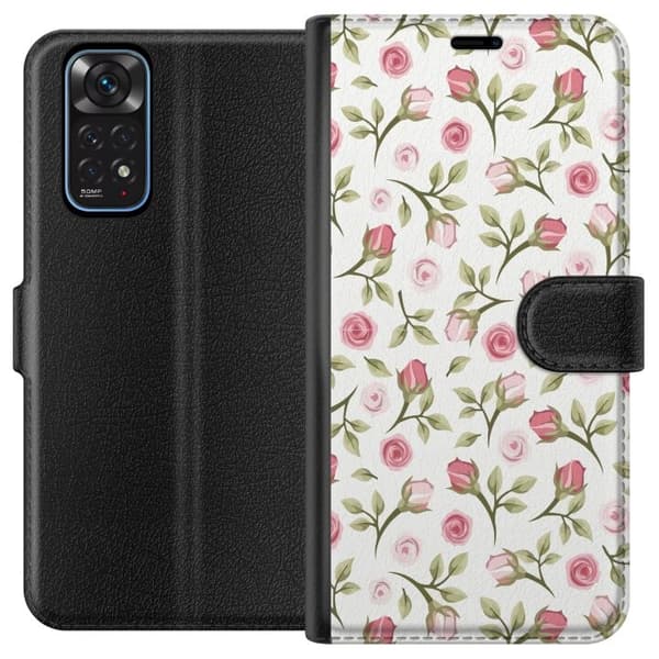 Pung Taske til Xiaomi Redmi Note 11 med Blomster