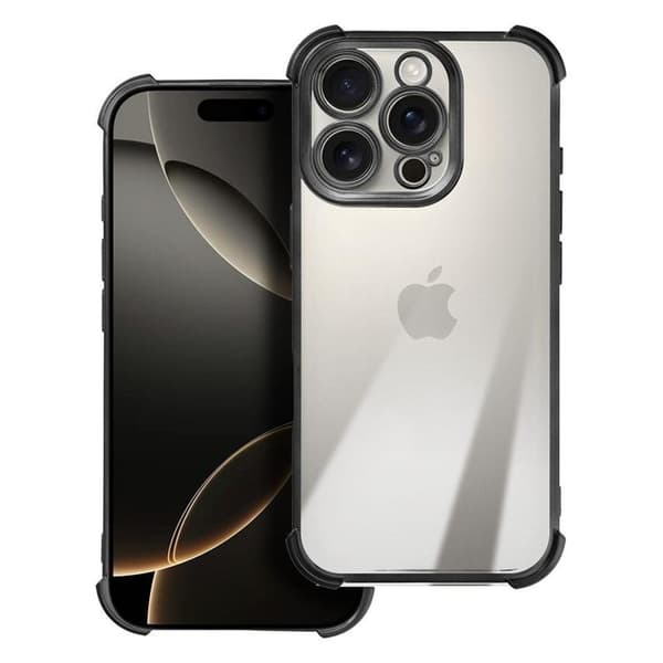 Mobilskal till iPhone 16e Antishock Electro - Svart